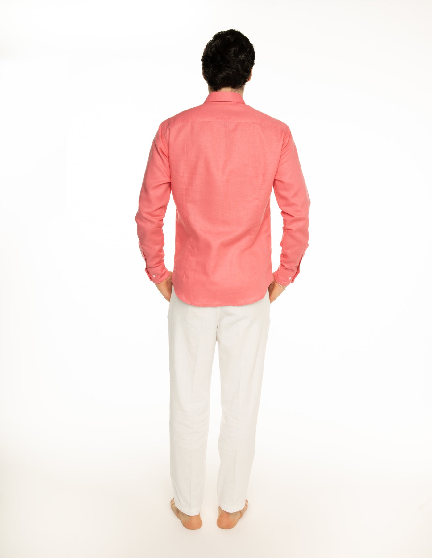 Camisa de lino ROSA