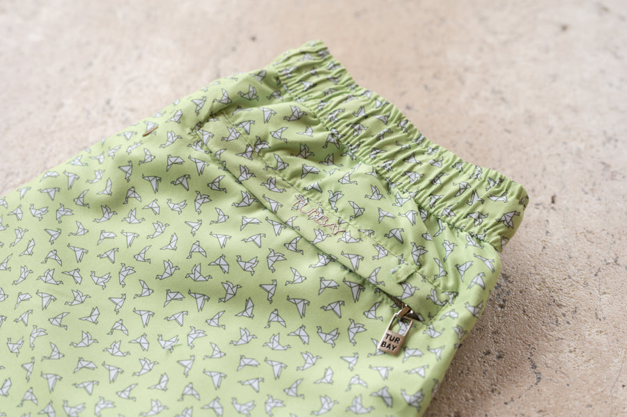 Traje de Baño Green Origami